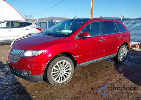 2013 Lincoln Mkx z USA, uszkodzony, nr VIN 2LMDJ8JK7DBL60805
